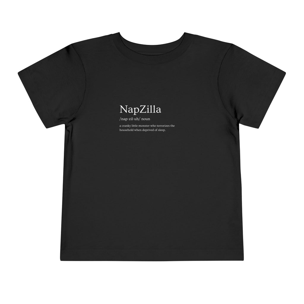 The “NapZilla” Black Tee - Gigi & Jade Kids Co.