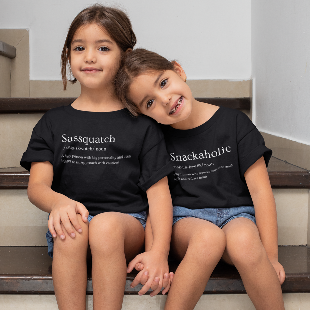 The “Snackaholic” Tee - Gigi & Jade Kids Co.