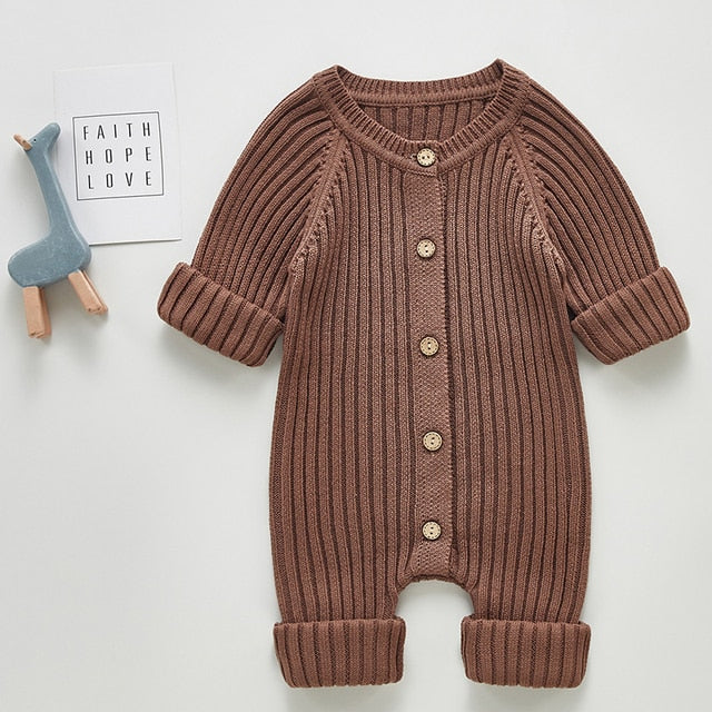 Knitted Baby Romper - Gigi & Jade Kids Co.