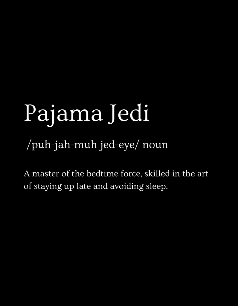 The “Pajama Jedi” Tee - Gigi & Jade Kids Co.