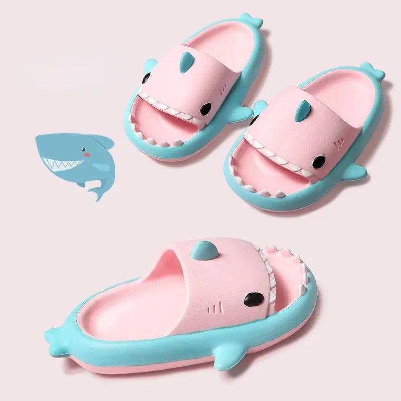 Colorful Shark Kids Sandals - Gigi & Jade Kids Co.