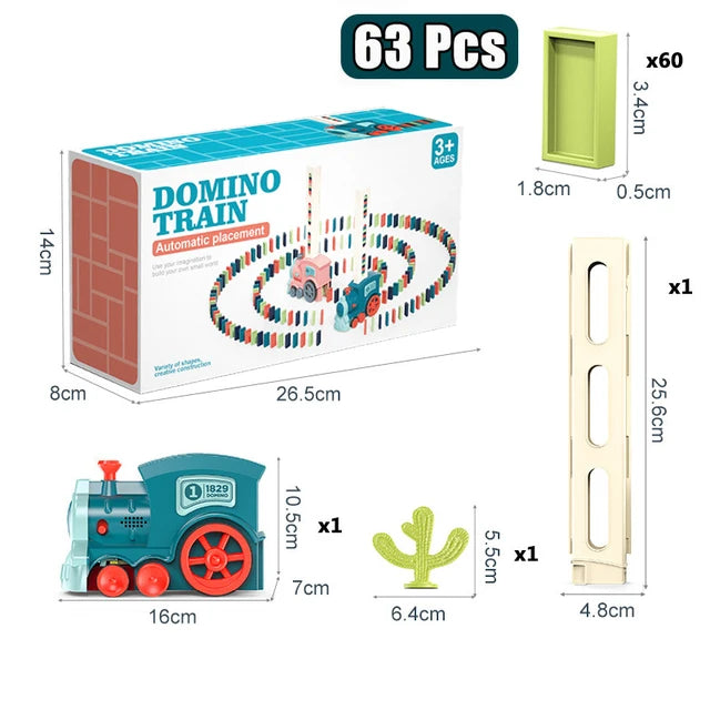 Kids Automatic Domino Train - Gigi & Jade Kids Co.