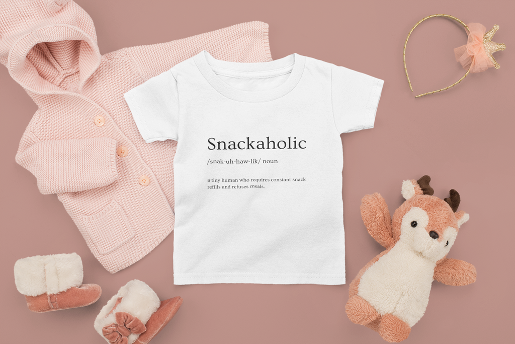 The “Snackaholic” Tee - Gigi & Jade Kids Co.