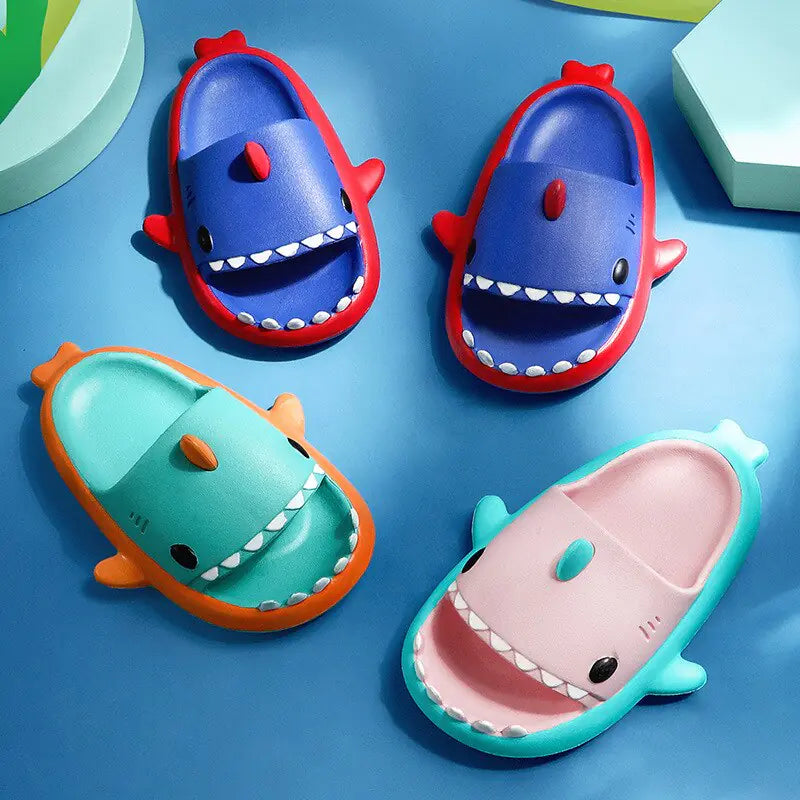 Colorful Shark Kids Sandals - Gigi & Jade Kids Co.