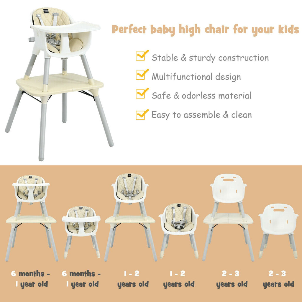 Babyjoy 4 in 1 Baby High Chair - Gigi & Jade Kids Co.