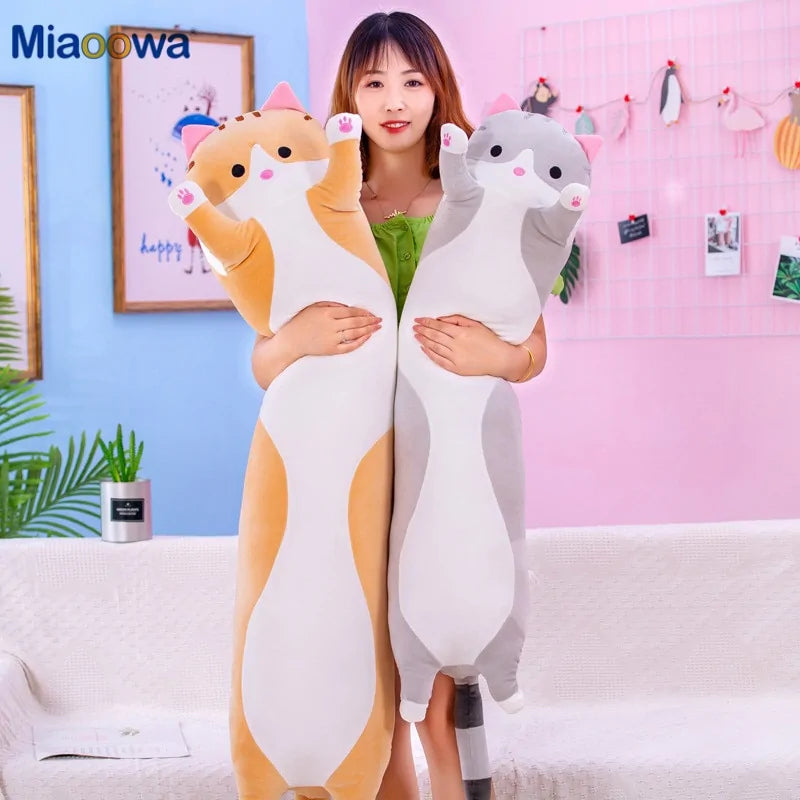 Long Cat Pillow for Kids - Gigi & Jade Kids Co.