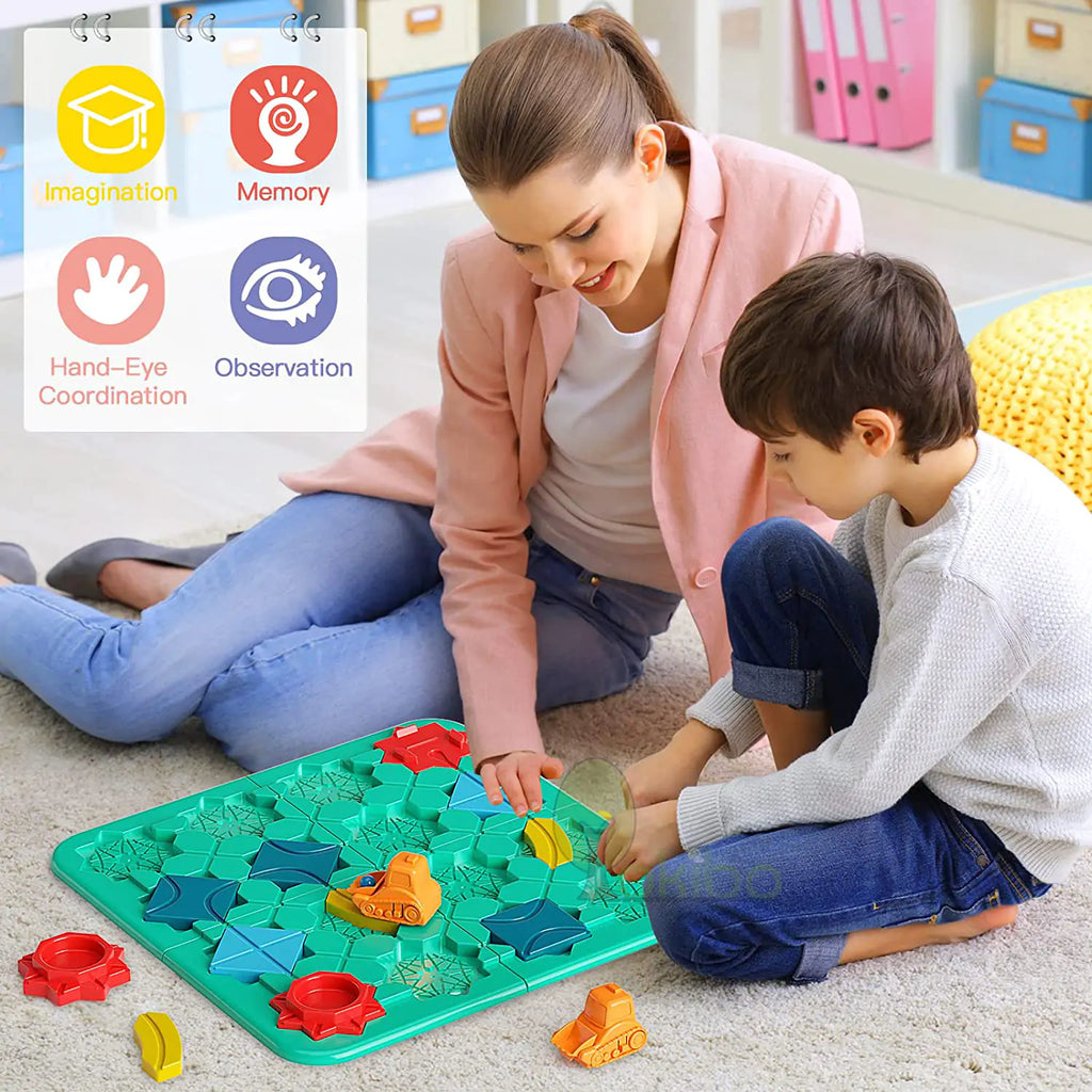 Logic Board Game for Kids - Gigi & Jade Kids Co.