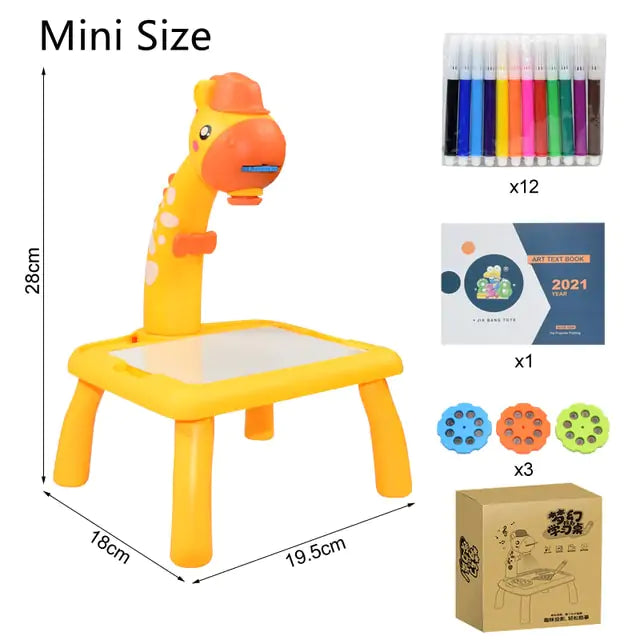 Kids Mini Art Table Set - Gigi & Jade Kids Co.