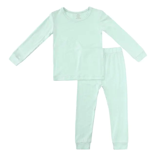 Bamboo Fiber Toddler Kids Pajamas Set - Gigi & Jade Kids Co.