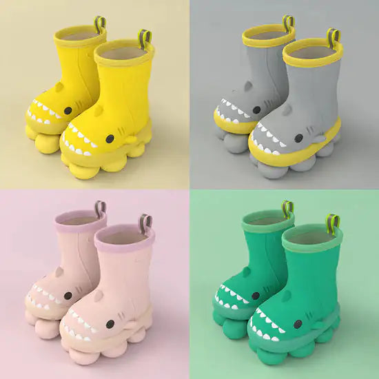 comfysharks™ kids rain boots - Gigi & Jade Kids Co.