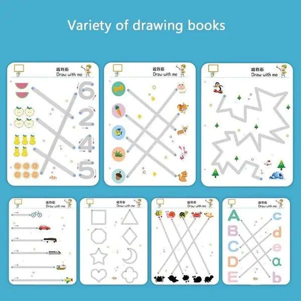 Montessori Kids Educational Drawing Toy - Gigi & Jade Kids Co.