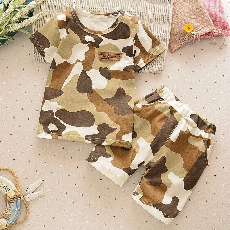 Kids Camouflage Outfit - Gigi & Jade Kids Co.