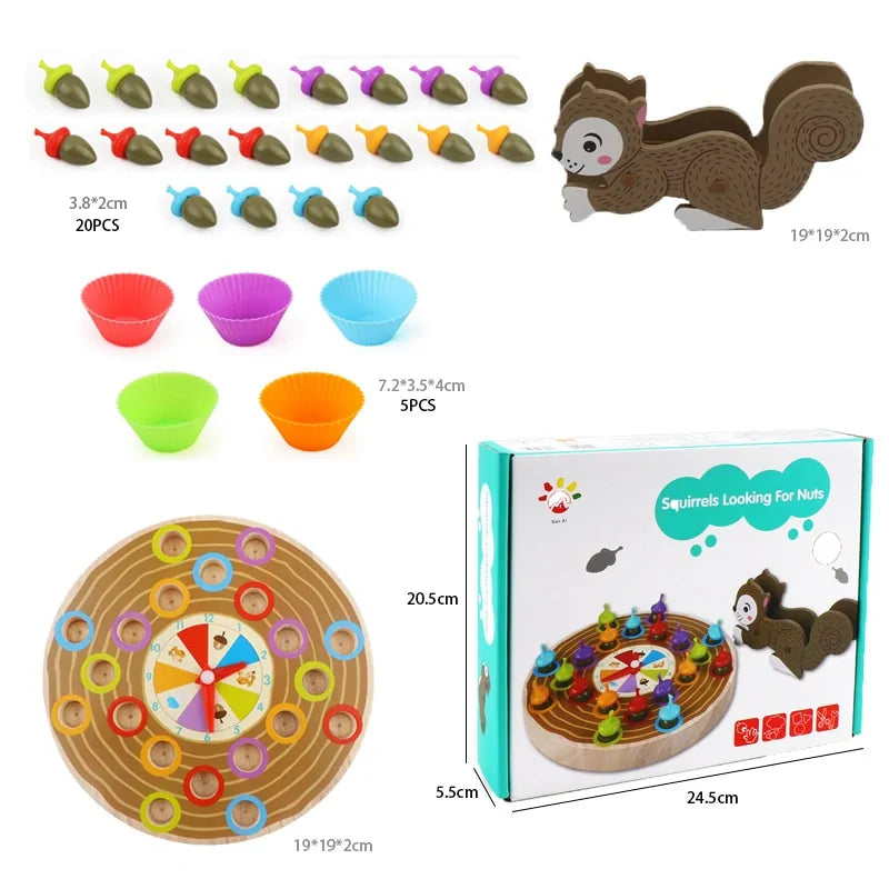 Kids Puzzle Board Math Game - Gigi & Jade Kids Co.