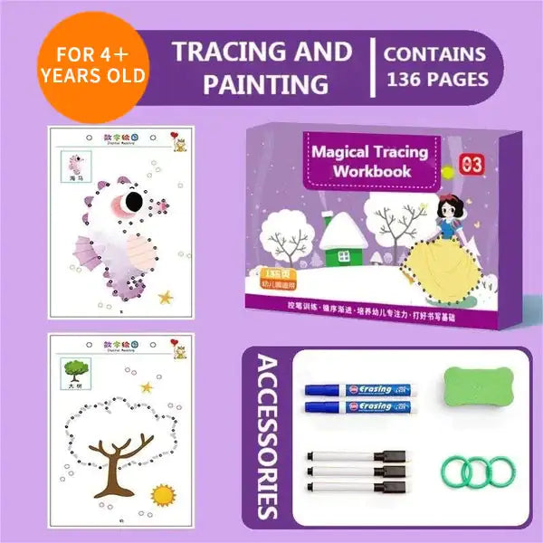 Montessori Kids Educational Drawing Toy - Gigi & Jade Kids Co.