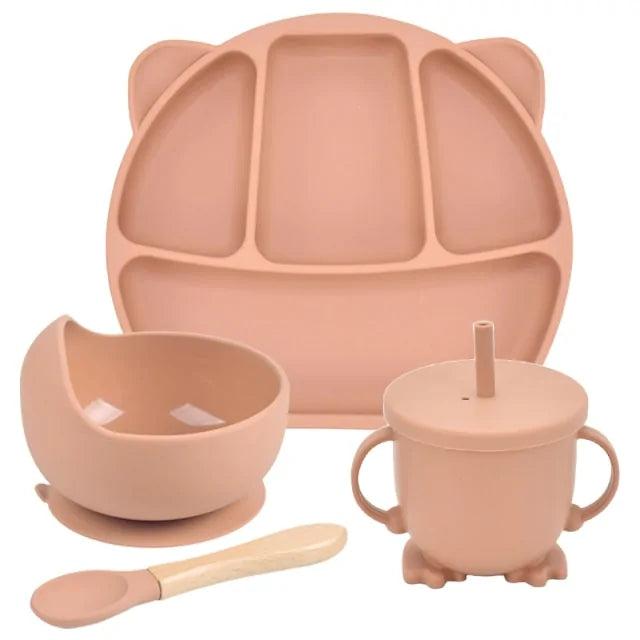 Silicone Baby Feeding Spoon Set - Gigi & Jade Kids Co.