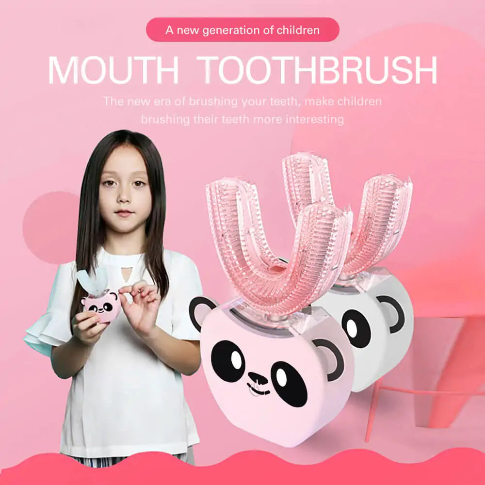 Smart 360 Degrees Automatic Sonic Electric Kids Toothbrush - Gigi & Jade Kids Co.