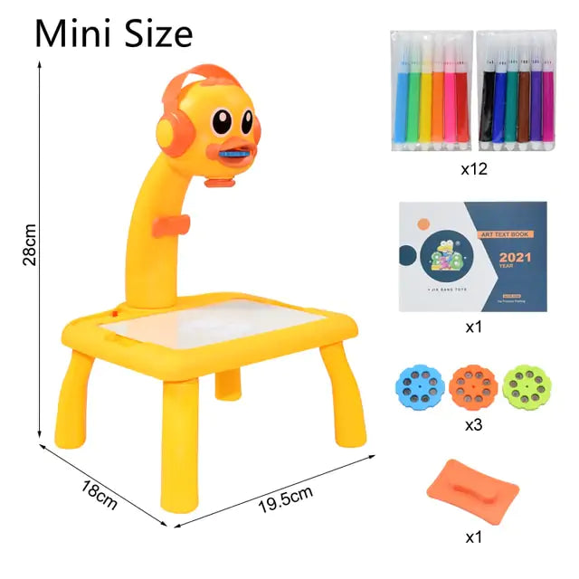 Kids Mini Art Table Set - Gigi & Jade Kids Co.