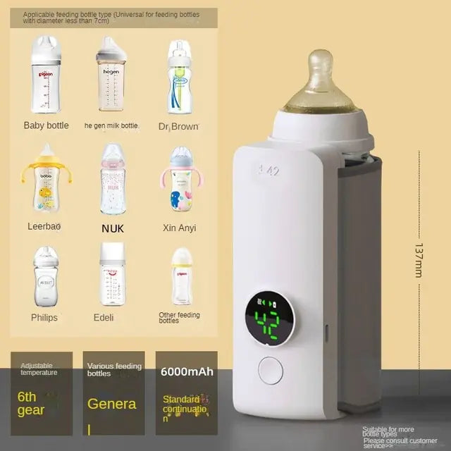 Rechargeable Bottle Warmer - Gigi & Jade Kids Co.