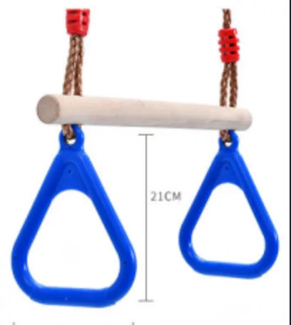 Monkey Bars w/Rings For Kids Ninja Warrior Obstacle Course - Gigi & Jade Kids Co.