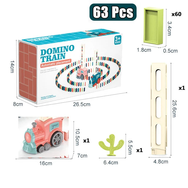 Kids Automatic Domino Train - Gigi & Jade Kids Co.