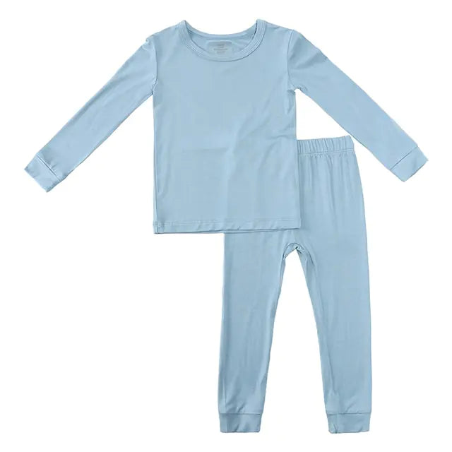 Bamboo Fiber Toddler Kids Pajamas Set - Gigi & Jade Kids Co.