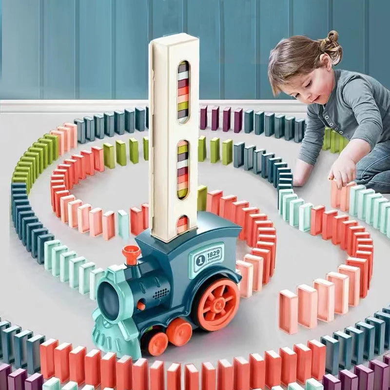 Kids Automatic Domino Train - Gigi & Jade Kids Co.