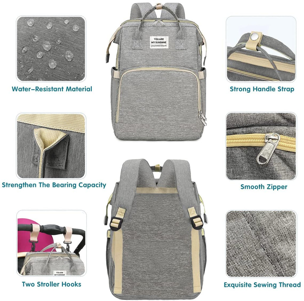 Diaper Baby Bag - Gigi & Jade Kids Co.